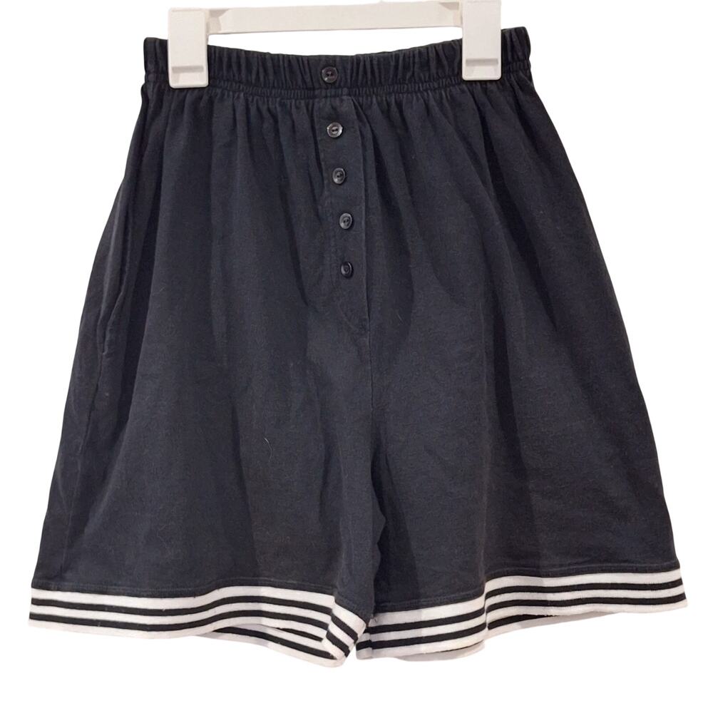 The Body Co. Vintage Black Knit Shorts Size Small